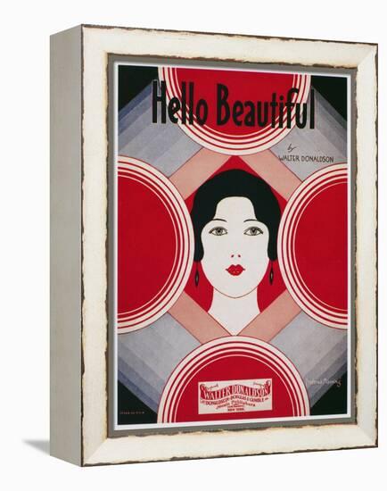 Sheet Music Cover, 1931-null-Framed Premier Image Canvas