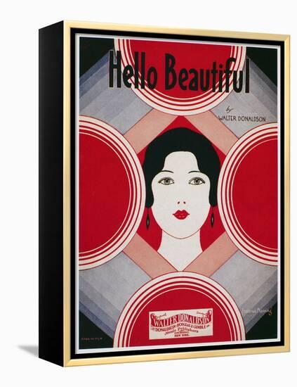 Sheet Music Cover, 1931-null-Framed Premier Image Canvas