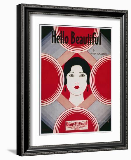 Sheet Music Cover, 1931-null-Framed Giclee Print