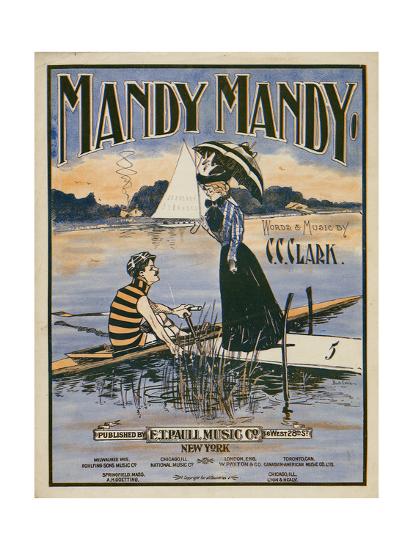 sheet music covers mandy mandy words and music by charles clinton