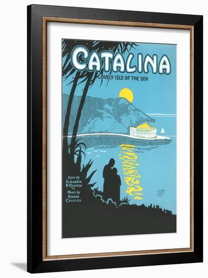 Sheet Music for Catalina-null-Framed Art Print