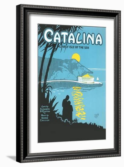 Sheet Music for Catalina-null-Framed Art Print