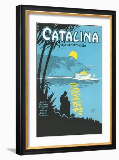 Sheet Music for Catalina-null-Framed Art Print