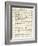 Sheet Music for Idomeneo-null-Framed Giclee Print