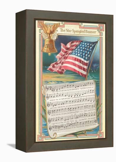 Sheet Music for the Star-Spangled Banner-null-Framed Stretched Canvas