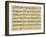 Sheet Music of Accademia D'Amore-null-Framed Giclee Print