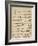 Sheet Music of Cavalleria Rusticana-null-Framed Giclee Print