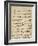 Sheet Music of Cavalleria Rusticana-null-Framed Giclee Print