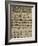 Sheet Music of Il Trionfo Dell'Amore-null-Framed Giclee Print