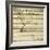 Sheet Music of Lo Schiavo Liberato-null-Framed Giclee Print