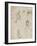 Sheet of Studies [Recto] by Leonardo Da Vinci-Leonardo Da Vinci-Framed Giclee Print