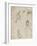 Sheet of Studies [Recto] by Leonardo Da Vinci-Leonardo Da Vinci-Framed Giclee Print