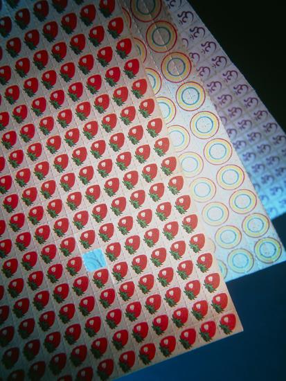 Sheets Of Lsd Acid Tabs Photographic Print Tek Image Art Com Sheets Of Lsd Acid Tabs Photographic Print Tek Image Art Com