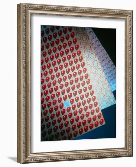 Sheets of LSD (acid) Tabs-Tek Image-Framed Photographic Print