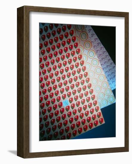 Sheets of LSD (acid) Tabs-Tek Image-Framed Photographic Print