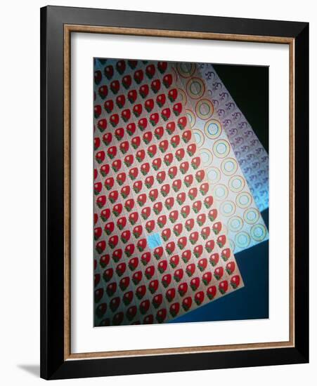 Sheets of LSD (acid) Tabs-Tek Image-Framed Photographic Print