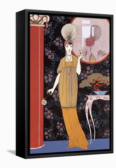 Sheherazade, France, Early 20th Century-Georges Barbier-Framed Premier Image Canvas