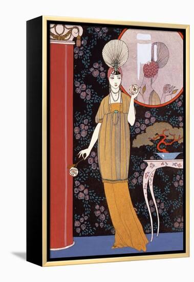 Sheherazade, France, Early 20th Century-Georges Barbier-Framed Premier Image Canvas