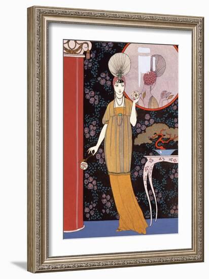 Sheherazade, France, Early 20th Century-Georges Barbier-Framed Giclee Print