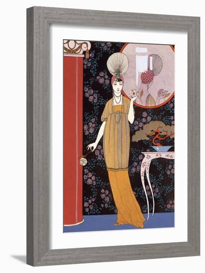 Sheherazade, France, Early 20th Century-Georges Barbier-Framed Giclee Print