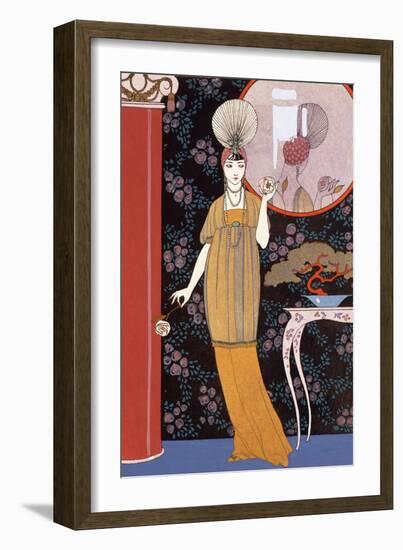 Sheherazade, France, Early 20th Century-Georges Barbier-Framed Giclee Print