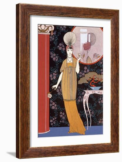 Sheherazade, France, Early 20th Century-Georges Barbier-Framed Giclee Print