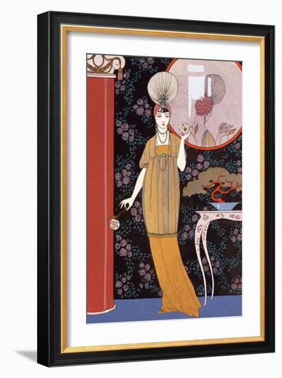 Sheherazade, France, Early 20th Century-Georges Barbier-Framed Giclee Print