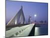 Sheikh Isa Causeway Bridge, Manama, Bahrain-Walter Bibikow-Mounted Photographic Print