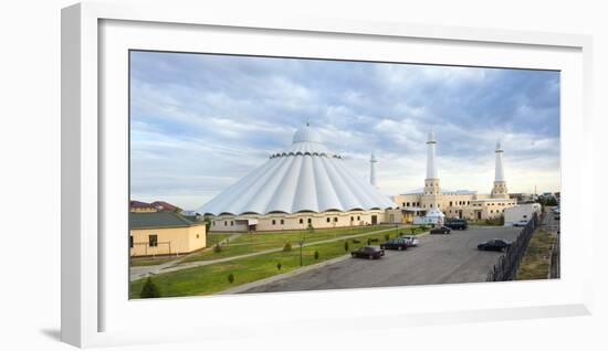 Sheikh Khalifa al Nahyan Mosque, Shymkent, South Region, Kazakhstan, Central Asia, Asia-G&M Therin-Weise-Framed Photographic Print