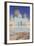 Sheikh Zayed Bin Sultan Al Nahyan Mosque at Dusk, Abu Dhabi, United Arab Emirates, Middle East-Frank Fell-Framed Photographic Print