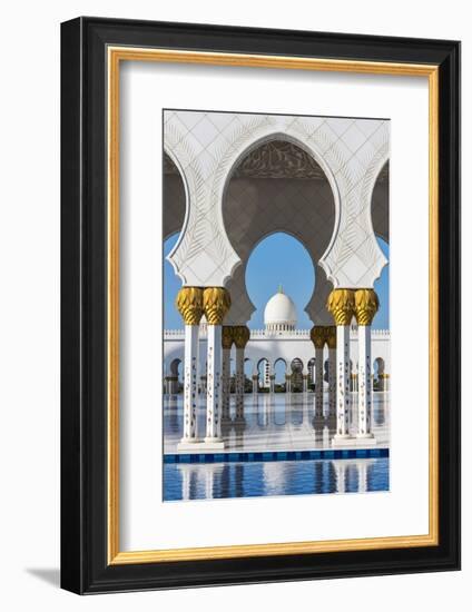 Sheikh Zayed Mosque, Abu Dhabi, United Arab Emirates-Stefano Politi Markovina-Framed Photographic Print