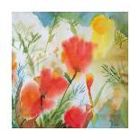 Irises-Sheila Golden-Framed Art Print