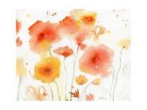 Precious Poppies-Sheila Golden-Framed Stretched Canvas