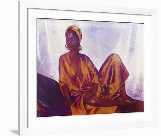 Sheila in Gold-Boscoe Holder-Framed Premium Giclee Print