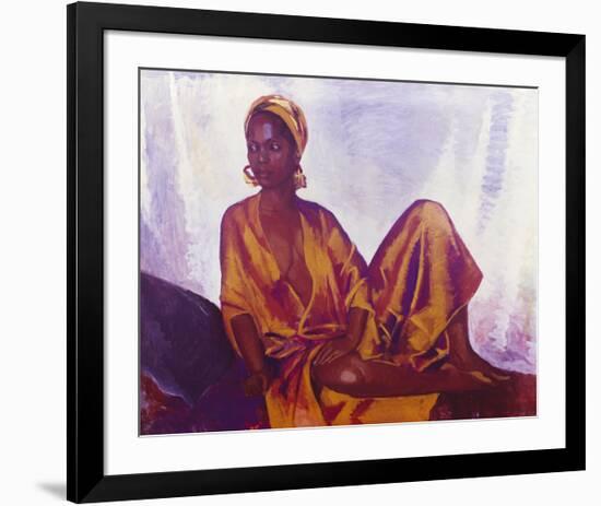 Sheila in Gold-Boscoe Holder-Framed Premium Giclee Print
