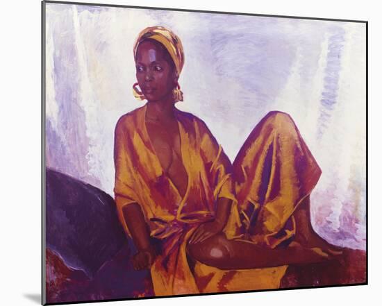 Sheila in Gold-Boscoe Holder-Mounted Giclee Print