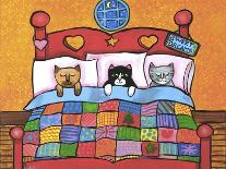 Cats Bed Quilt-Shelagh Duffett-Giclee Print