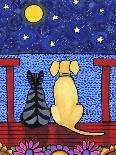 Dog And Cat Stars-Shelagh Duffett-Framed Giclee Print