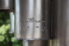 Artist's signature, Sibelius Monument, Sibelius Park, Helsinki, Finland, 2011-Sheldon Marshall-Photographic Print