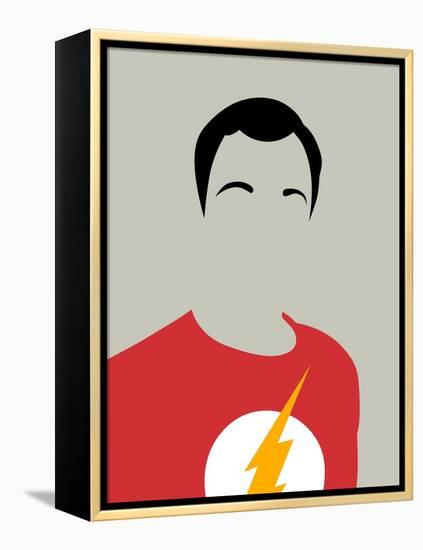 Sheldon Portrait-David Brodsky-Framed Stretched Canvas