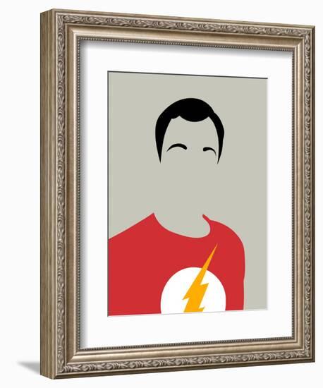 Sheldon Portrait-David Brodsky-Framed Premium Giclee Print