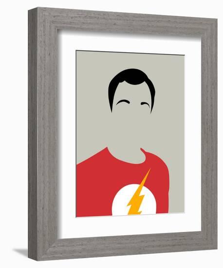 Sheldon Portrait-David Brodsky-Framed Premium Giclee Print