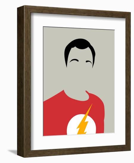 Sheldon Portrait-David Brodsky-Framed Premium Giclee Print