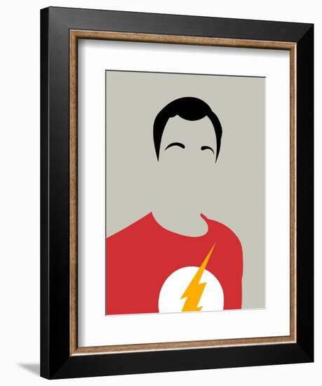 Sheldon Portrait-David Brodsky-Framed Premium Giclee Print