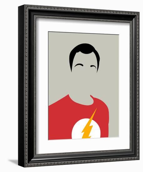 Sheldon Portrait-David Brodsky-Framed Premium Giclee Print