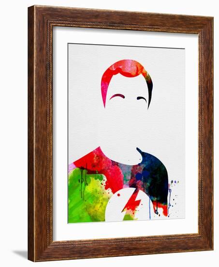 Sheldon Watercolor-Lora Feldman-Framed Art Print