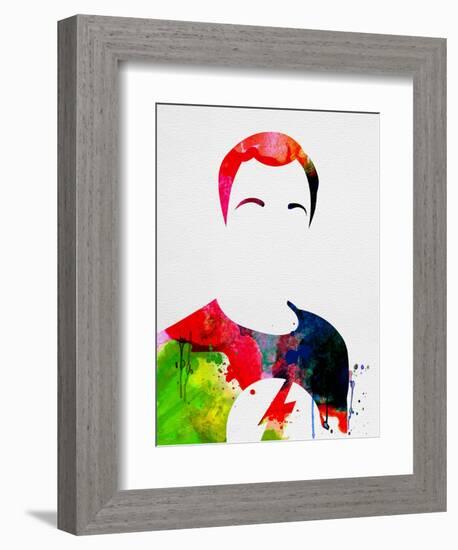 Sheldon Watercolor-Lora Feldman-Framed Premium Giclee Print