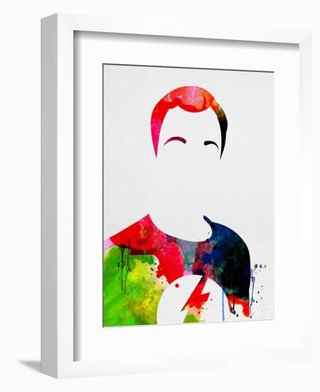 Sheldon Watercolor-Lora Feldman-Framed Premium Giclee Print