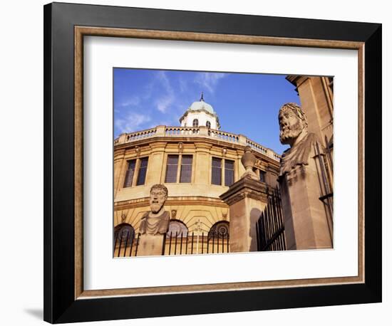 Sheldonian Theatre, Oxford, Oxfordshire, England, United Kingdom-Michael Jenner-Framed Photographic Print