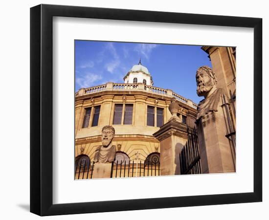 Sheldonian Theatre, Oxford, Oxfordshire, England, United Kingdom-Michael Jenner-Framed Photographic Print